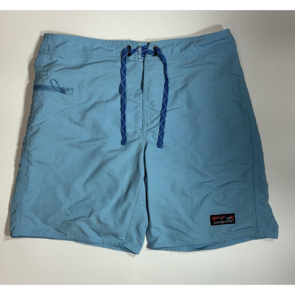Patagonia Men’s Board Shorts Blue Swim Trunks Size 32 Surf